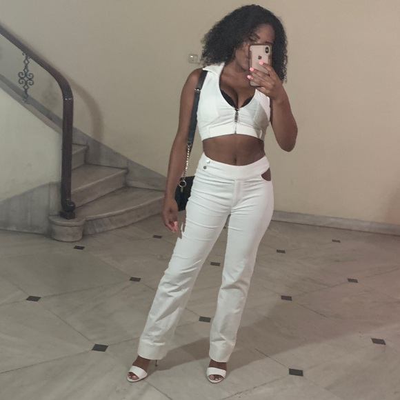 I.AM.GIA Other - I.AM.GIA Brit Crop Top & Kayla Straight Leg Pant